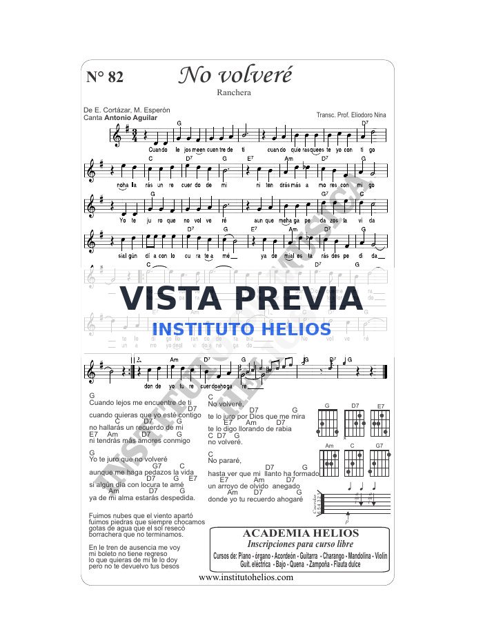 Vista previa de No volvere